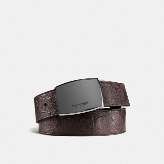 COACH: Men's Leather Belts
