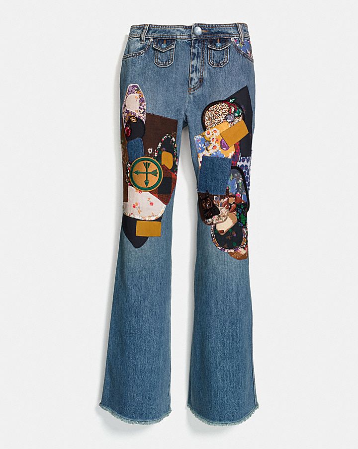 PATCHED JEANS