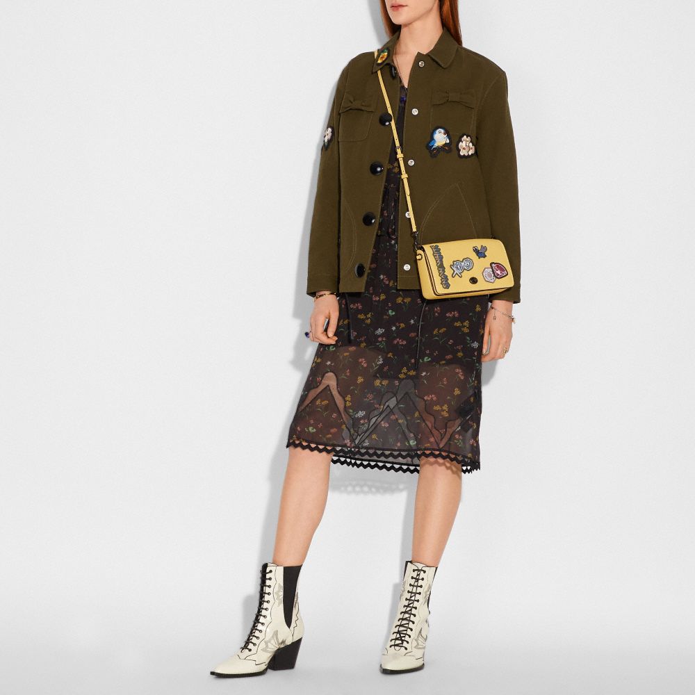 DISNEY X COACH DINKY WITH PATCHES - Alternate View 1