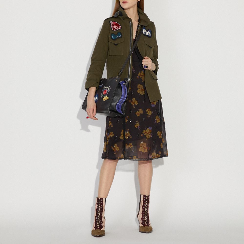 DISNEY X COACH ROGUE WITH PATCHES - Alternate View 2