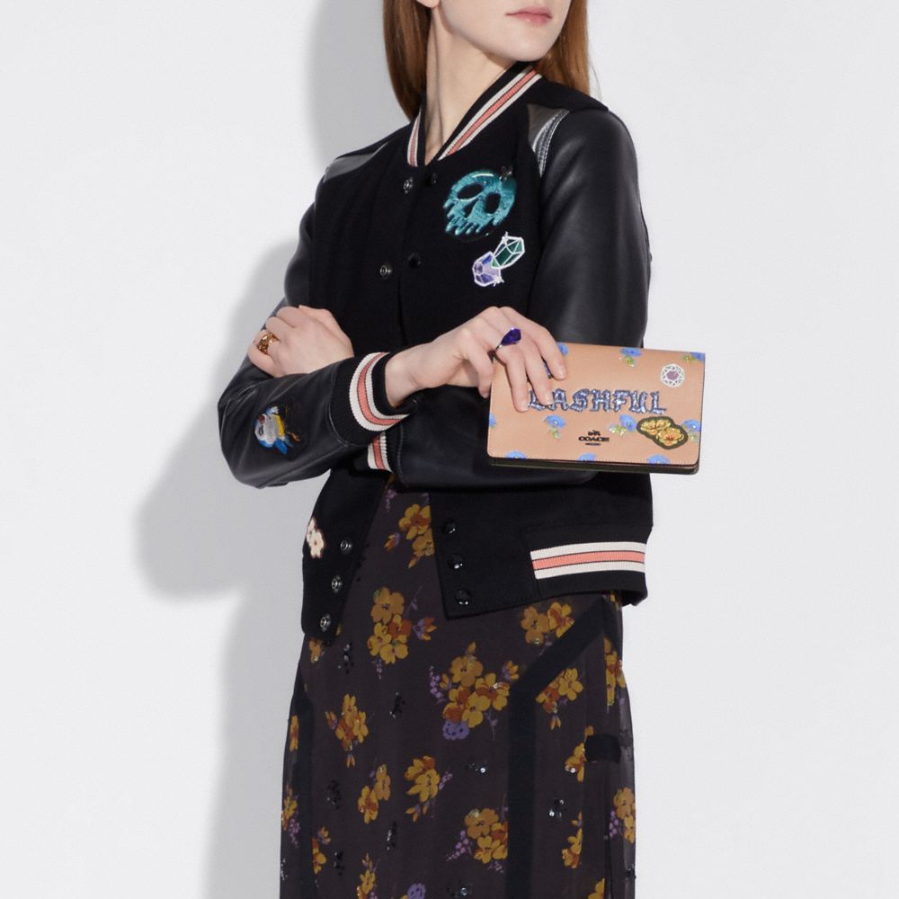 DISNEY X COACH BASHFUL FOLDOVER CROSSBODY CLUTCH - Alternate View 2