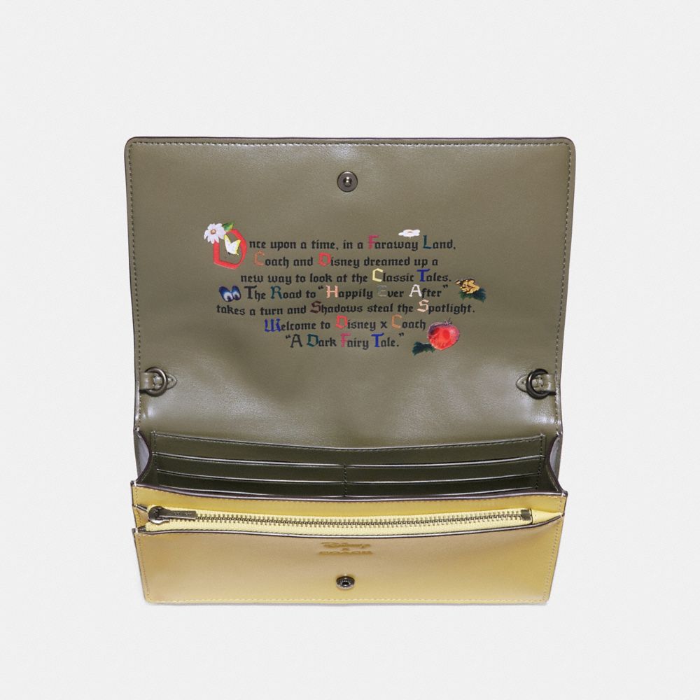 DISNEY X COACH SNEEZY FOLDOVER CROSSBODY CLUTCH - Alternate View 3