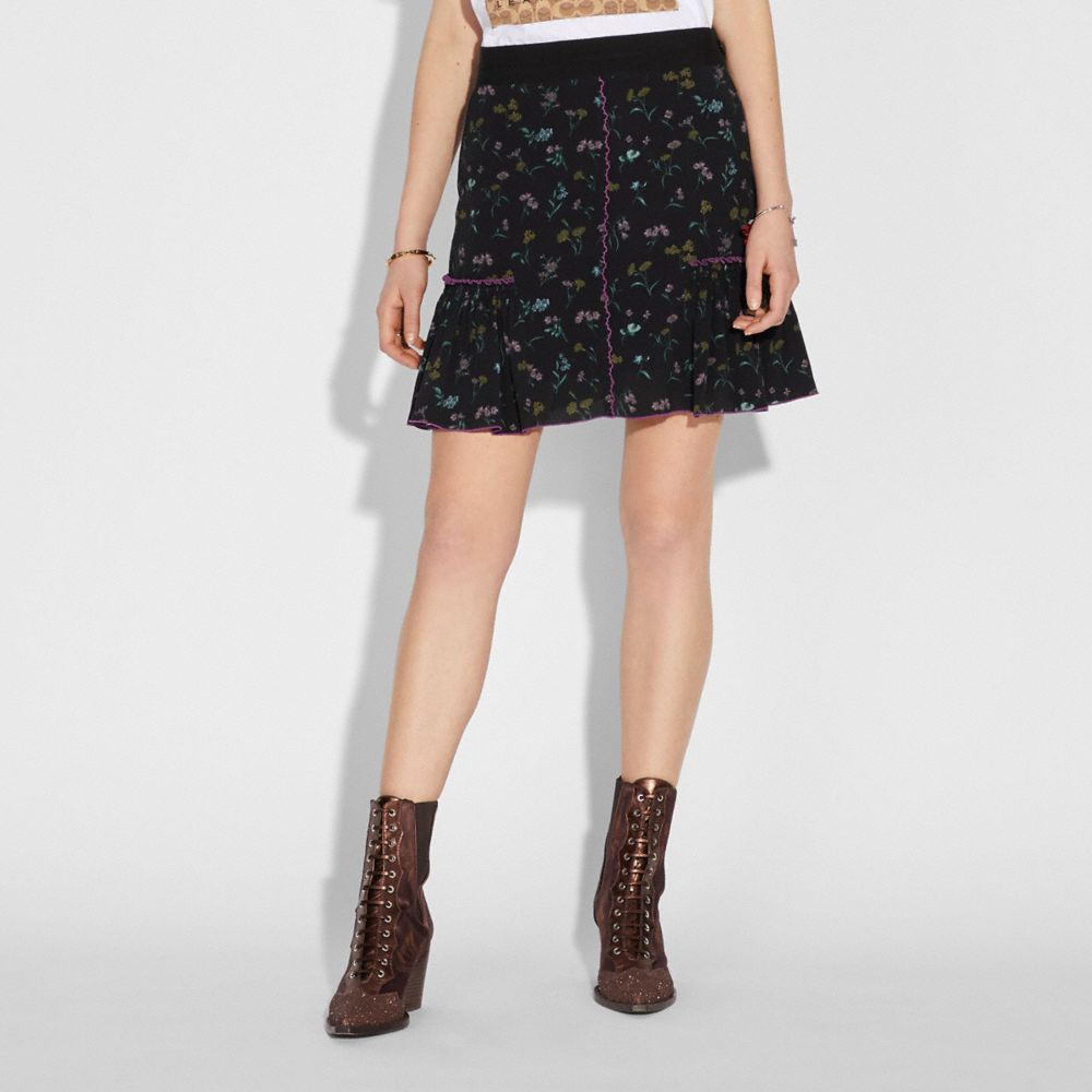 PRINTED SKIRT - Alternate View 1