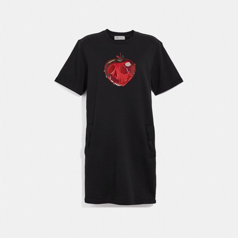 DISNEY X COACH POISON APPLE T-SHIRT DRESS