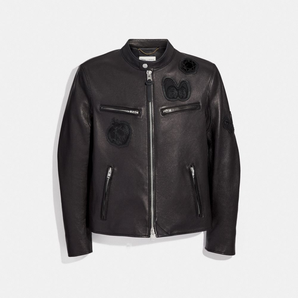 DISNEY X COACH SPOOKY EYES RACER JACKET