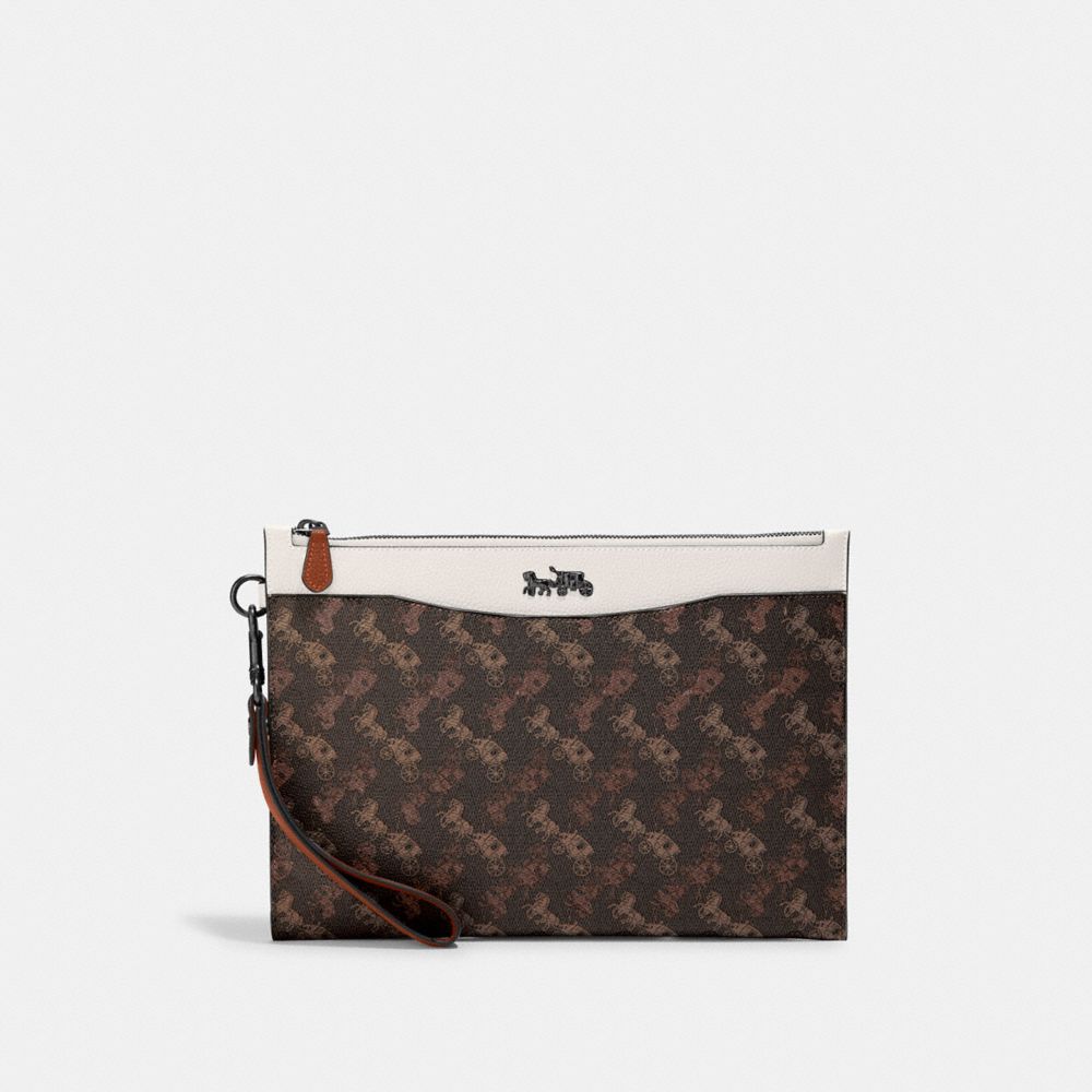 BOLSA HITCH CON ESTAMPADO DEL CABALLO Y EL CARRUAJE