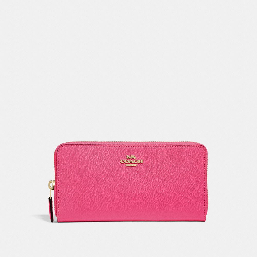 pink coach wallet