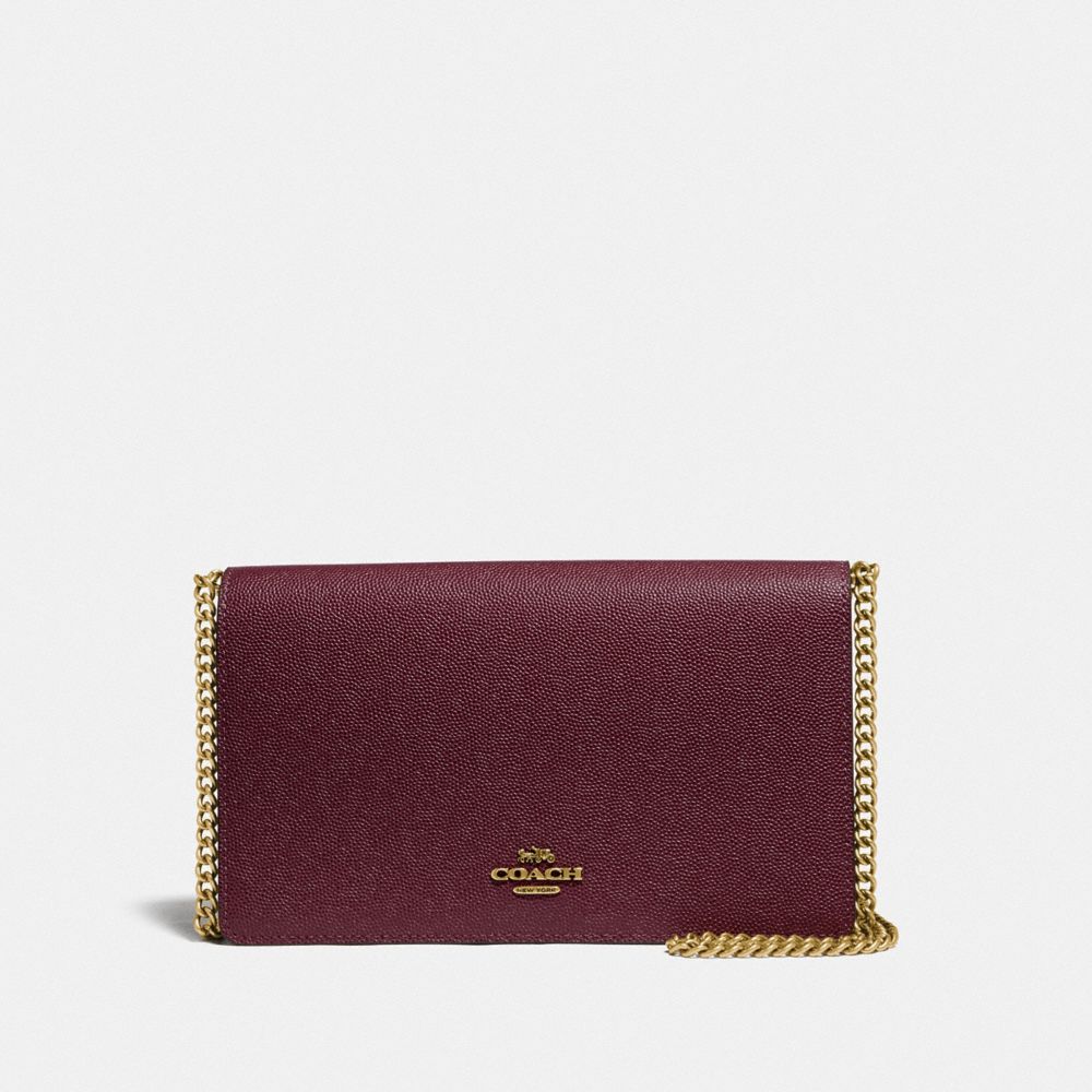 CALLIE FOLDOVER CHAIN CLUTCH