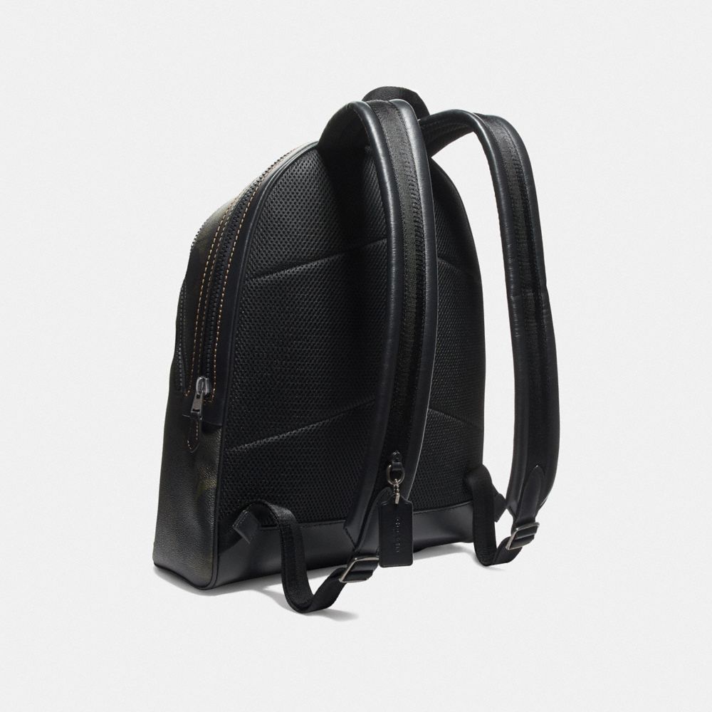 ACADEMY BACKPACK IN SIGNATURE CANVAS WITH WILD BEAST PRINT - Alternate View 1