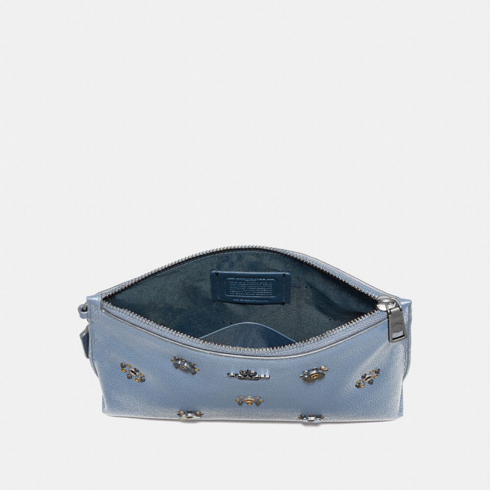 CHARLIE POUCH WITH SCATTERED RIVETS - Alternate View 1