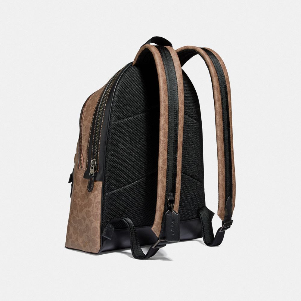 ACADEMY BACKPACK IN SIGNATURE CANVAS - Alternate View 1