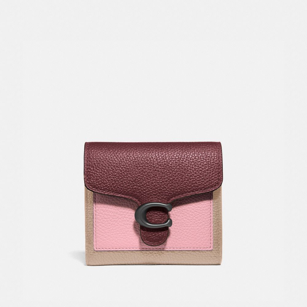 CARTERA PEQUE&Ntilde;A TABBY CON BLOQUES DE COLOR