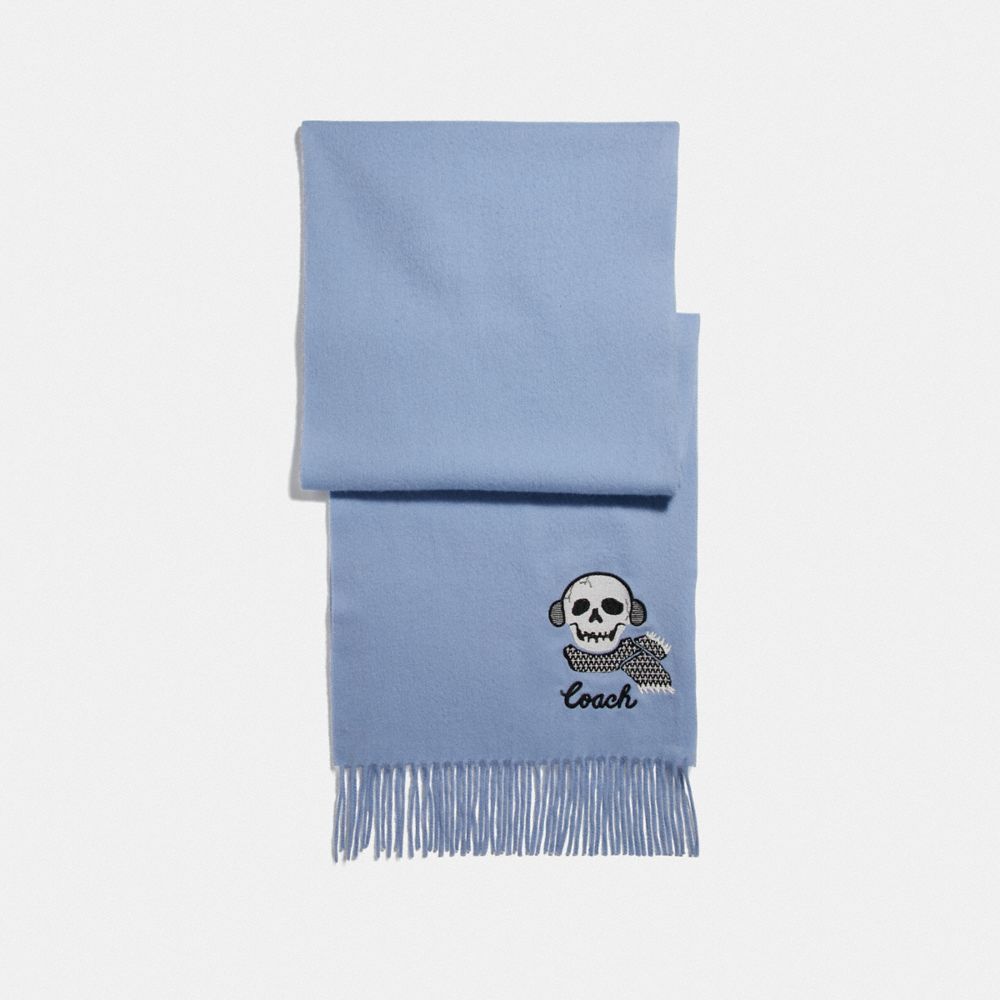 BONESY EMBROIDERED MUFFLER