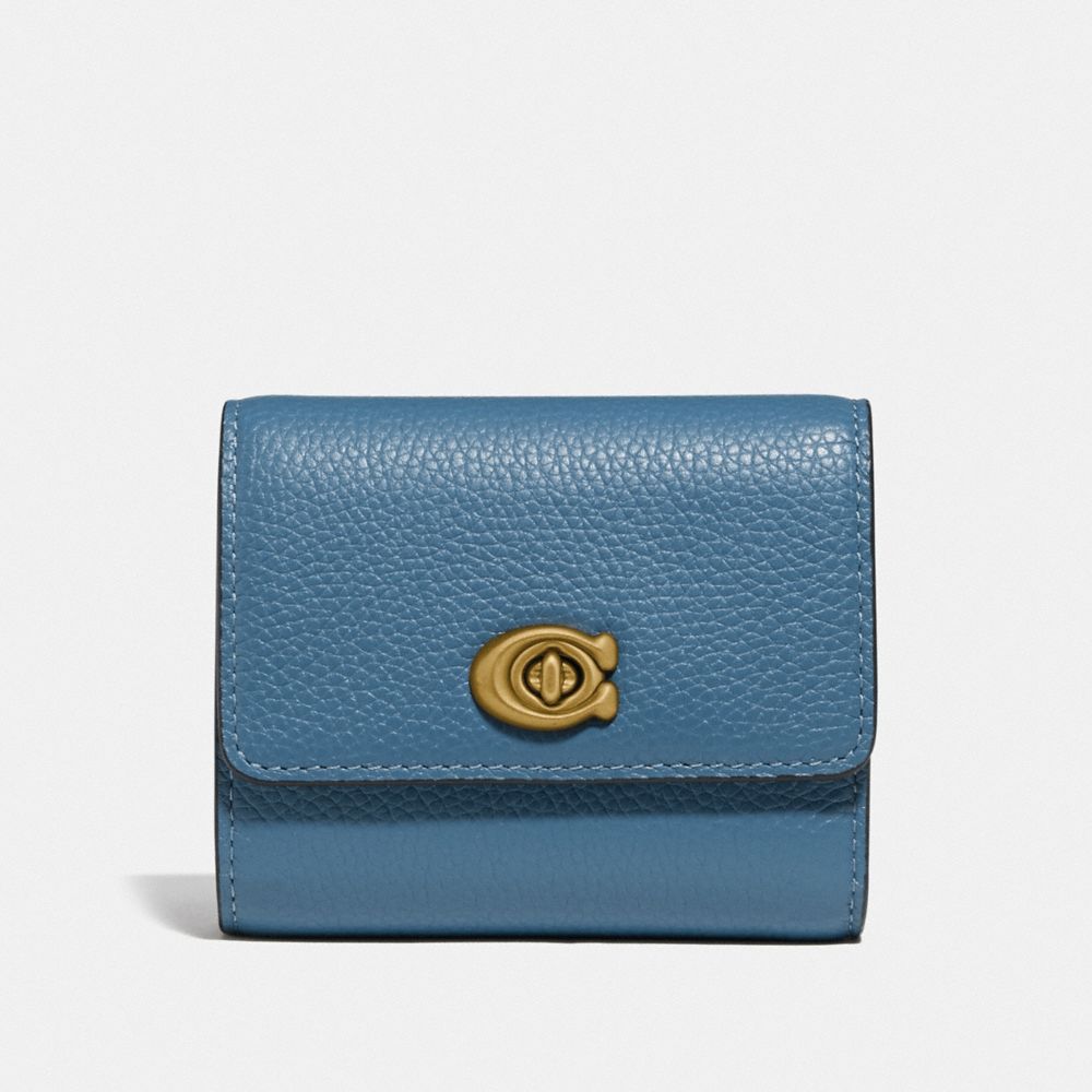 SIGNATURE TURNLOCK SMALL WALLET