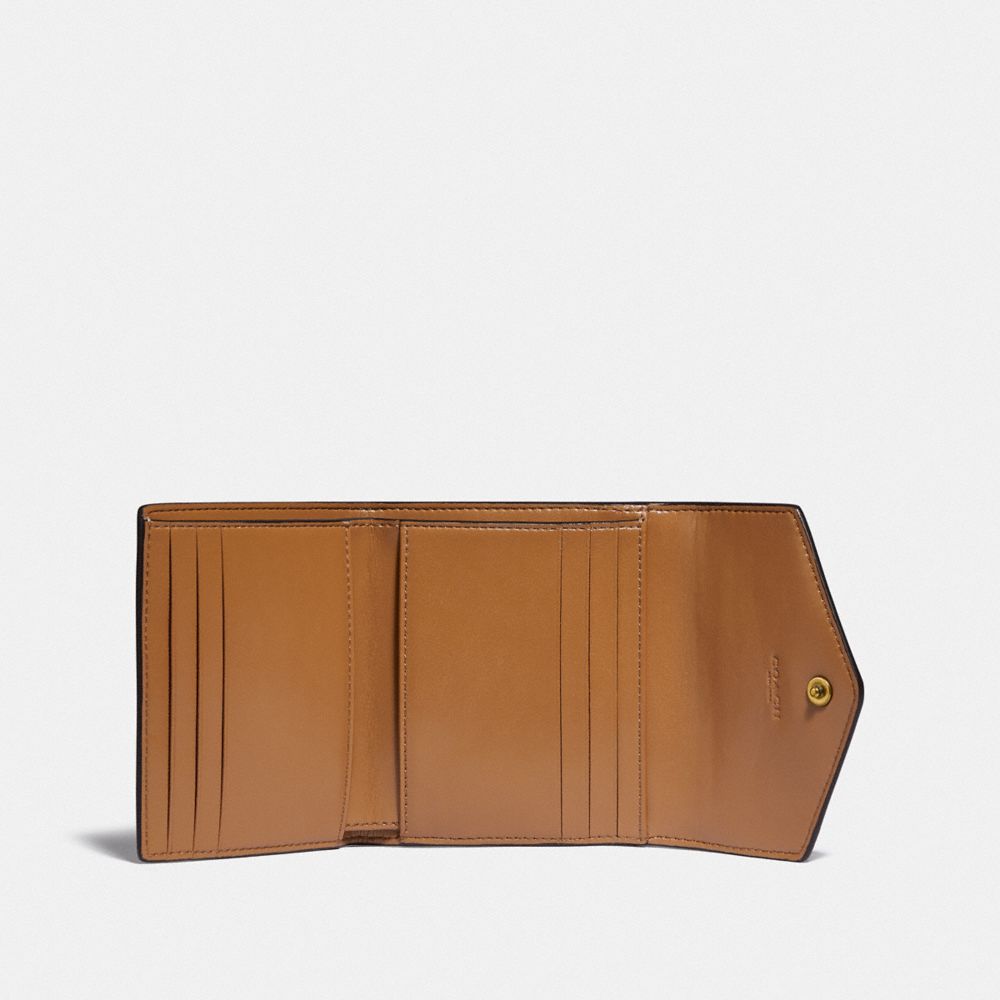 SMALL WALLET WITH HORSE AND CARRIAGE PRINT - Alternate View 2