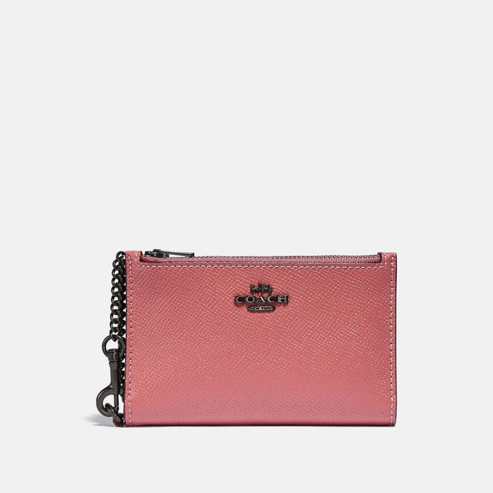 ZIP CHAIN CARD CASE IN COLORBLOCK