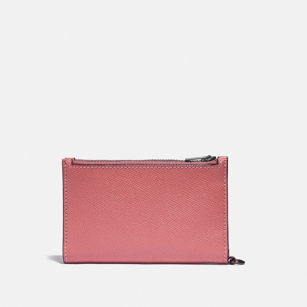 ZIP CHAIN CARD CASE IN COLORBLOCK - Alternate View 1