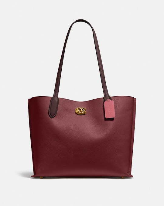 WILLOW TOTE IN COLORBLOCK