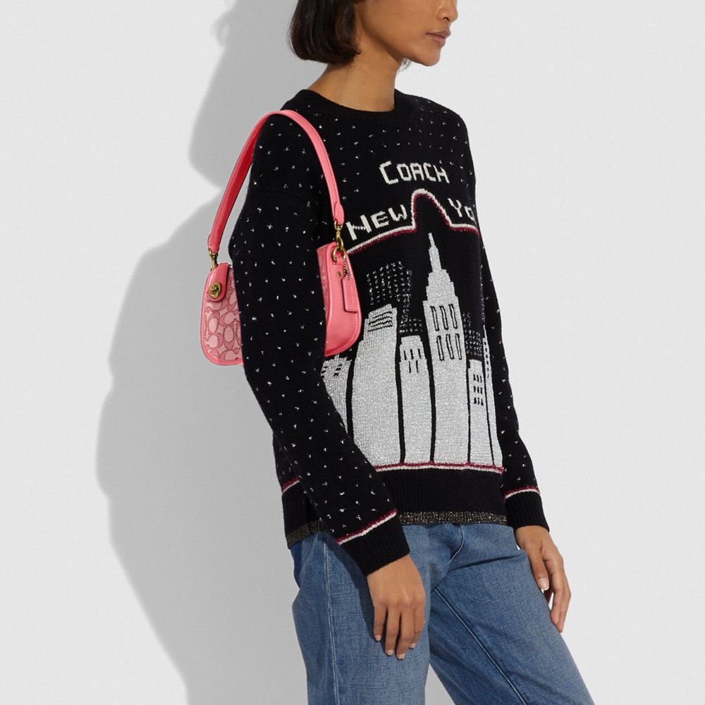 SAC &Agrave; BANDOULI&Egrave;RE EN JACQUARD EXCLUSIF - Autres affichages 3