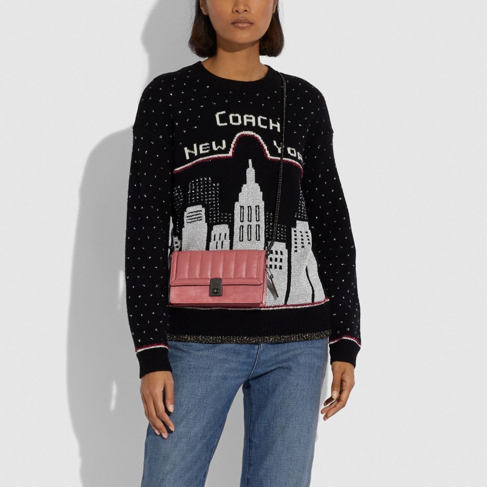 HUTTON CLUTCH WITH QUILTING - Alternate View 3