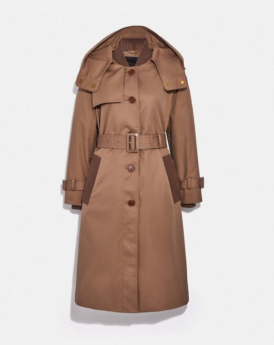 HOODED TRENCH