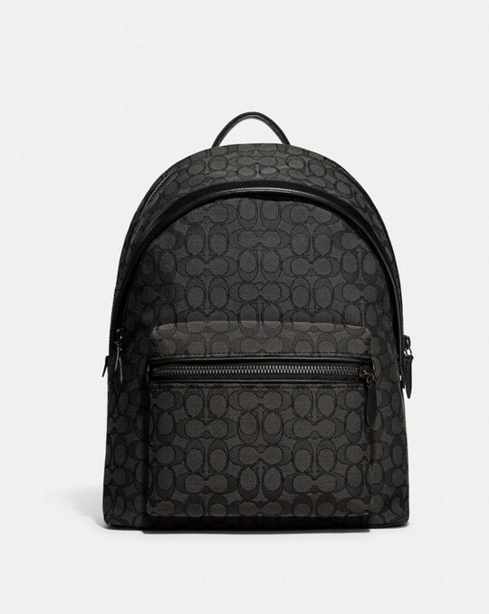 CHARTER BACKPACK IN SIGNATURE JACQUARD