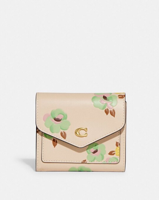 WYN SMALL WALLET WITH FLORAL PRINT