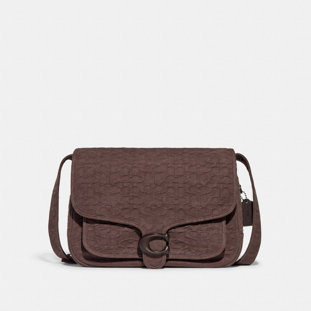 TABBY MESSENGER 40 IN SIGNATURE DENIM