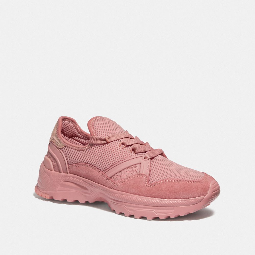 coach sneakers pink