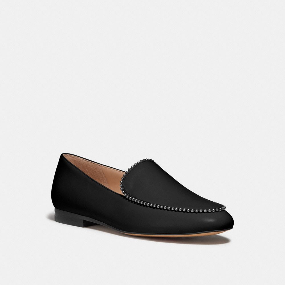 coach flat loafers